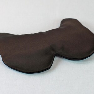 NEW~ Silk Eye Mask Bear Sleep Mask, Color Choice, Charmeuse, Fully Adjustable, Padded, Light Darkening for Sleep, Travel and Anti-Aging image 6