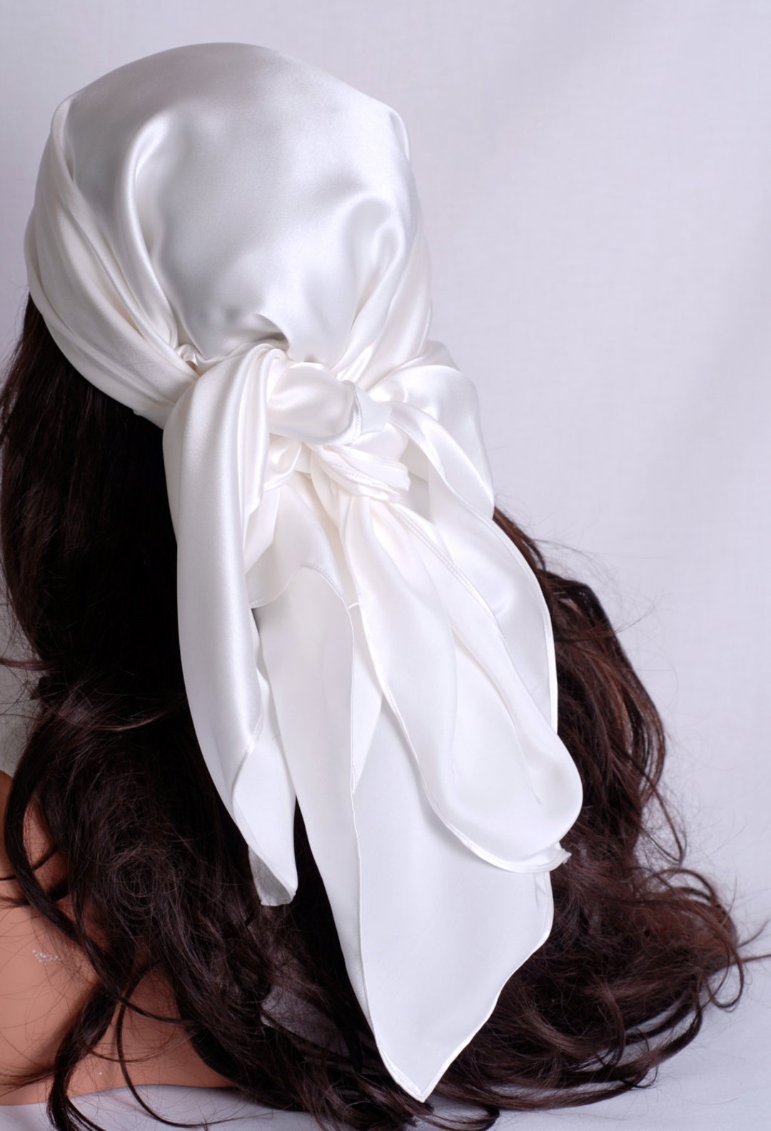 Silk Charmeuse Scarf Sleep or Bandana Scarf Sizes Soft White - Etsy Silk Charmeuse Scarf Sleep or Bandana Scarf Sizes Soft White - Etsy