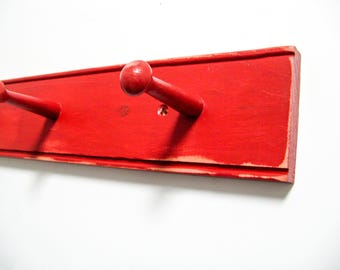 Shaker Peg Coat Rack, Farmhouse Wall Decor