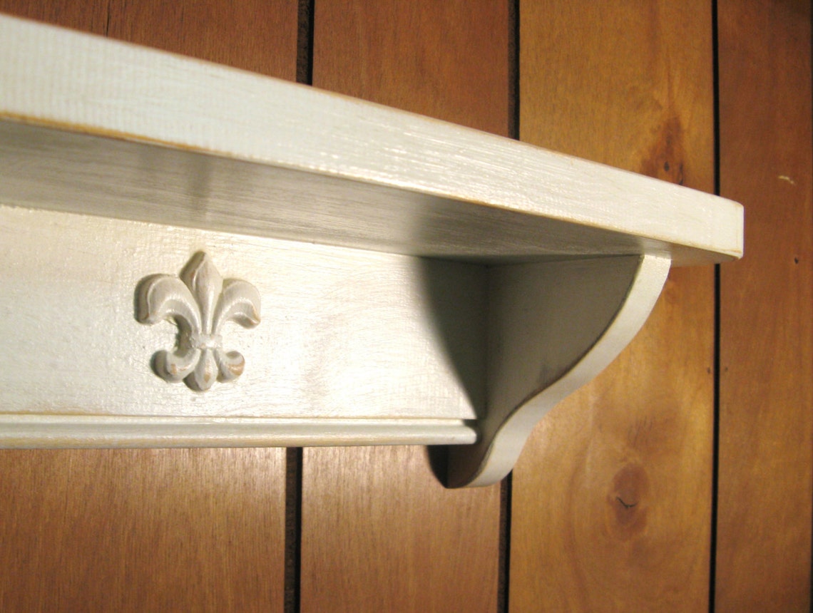 FRENCH COUNTRY SHELF 12 Wall Shelf Shabby Chic Shelf Etsy