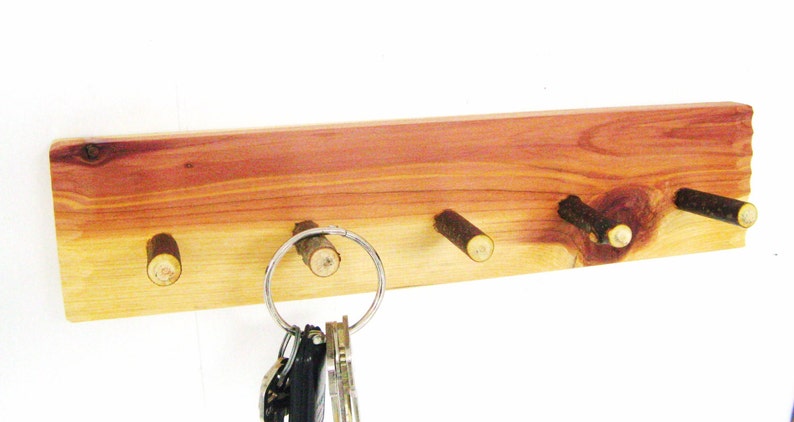 RUSTIC JEWELRY RACK 12 Key Rack Primitive Jewelry | Etsy