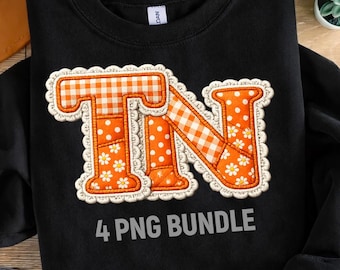Tennessee PNG | Quilted Patriotic Patchwork Letters with Lace | tn vols PNG, Checkerboard Png, State PNG, Shirt Design, Digital Download