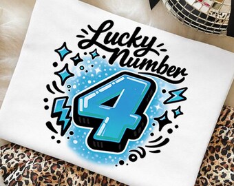 Lucky Number 1 to 9 (18) Png shirt bundle, birthday number shirt, Lucky png, Lucky shirt, soccer number shirt