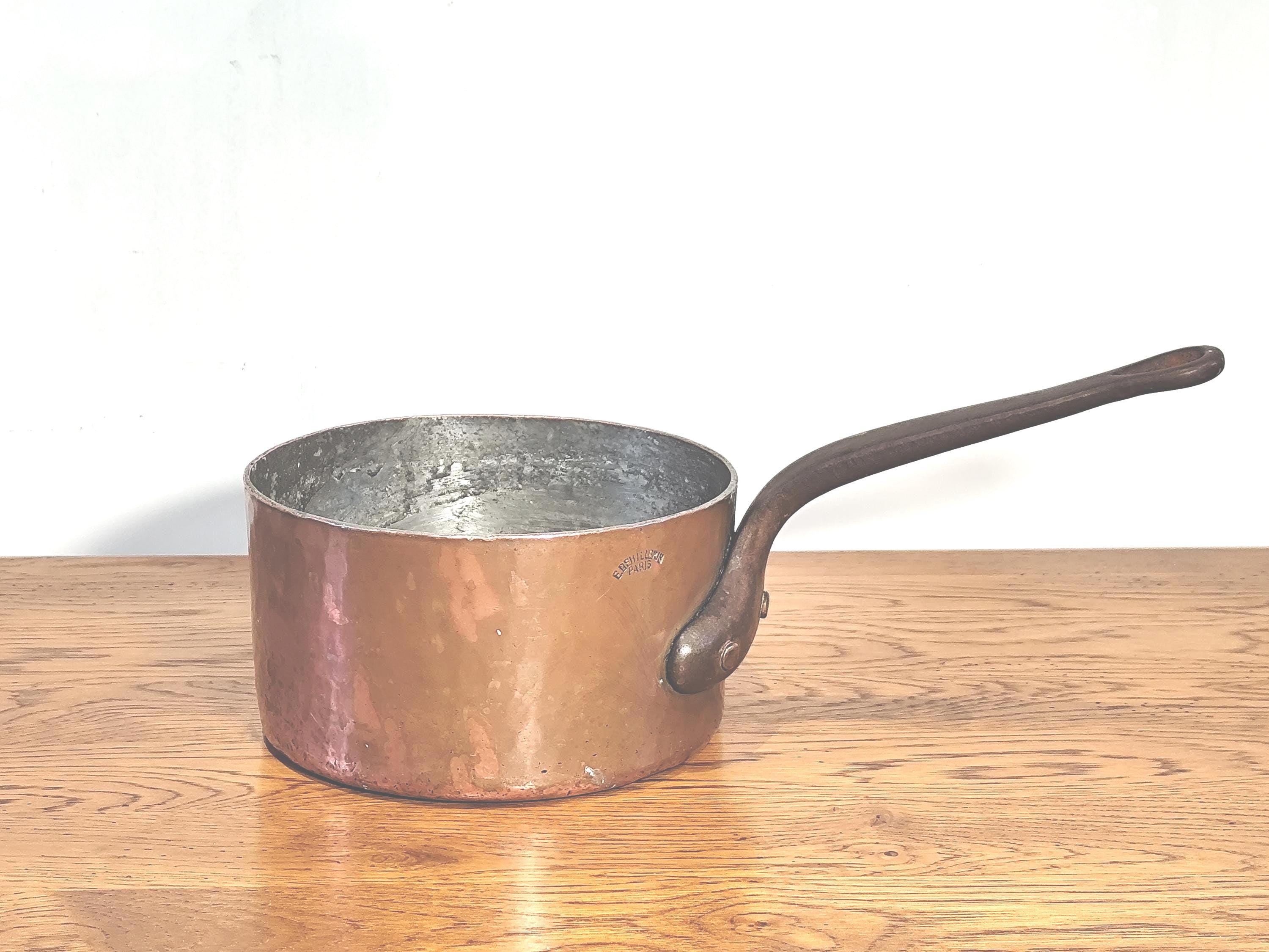 E.DEHILLERIN 銅鍋　刻印あり E.DEHILLERIN 鍋 【公式通販】 刻印あり 銅鍋 調理器具