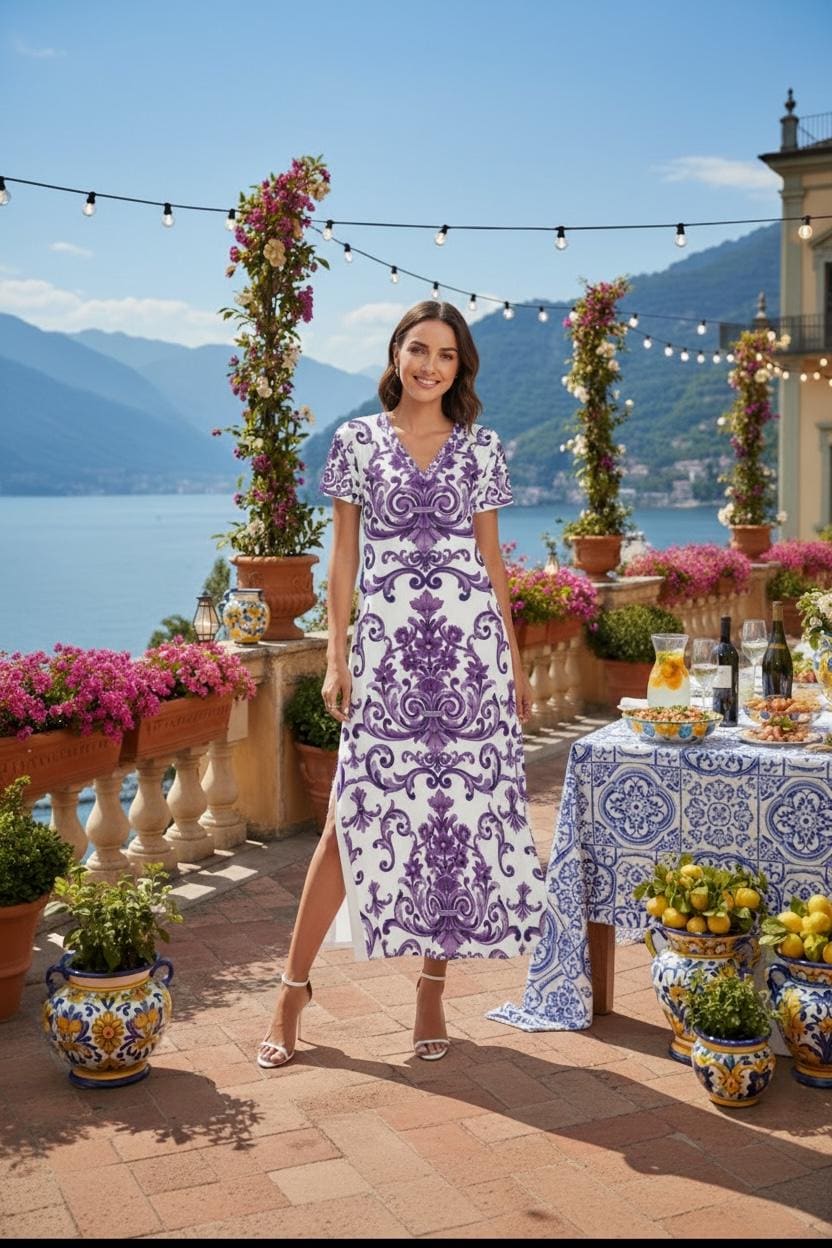 Majolica Dress - Etsy
