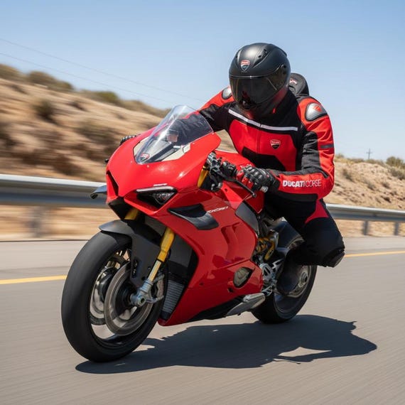 Ducati Corse Tex Summer C2 Motorcycle Jacket (lightweight
