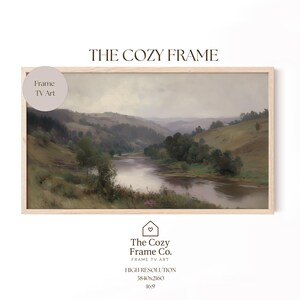 Baixar Rolling Hills Frame TV | Arte para moldura Samsung com paisagem pictórica | Protetor de tela com vista para o campo