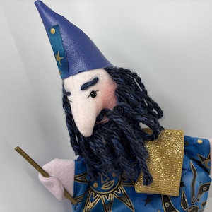 Hand Puppets for Children and Teaching -   Galactic Sorcerer