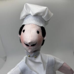 Hand Puppets for Children and Teaching -   Chef
