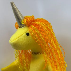 Hand Puppet for Children  and teaching  -   Sun Unicorn