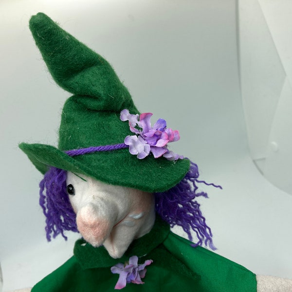 Witch Puppet - Etsy