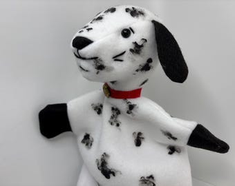 VTNG STEIFF 赤いハンドパペット悪魔 7070/28 、Handpuppe Teufel Rot