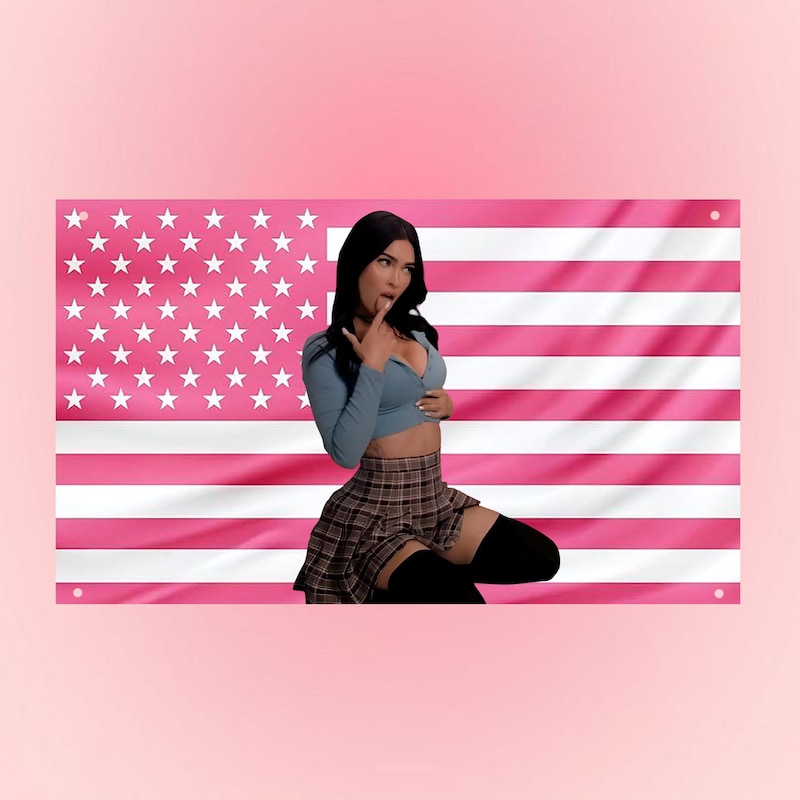Megan Fox Flag Etsy megan-fox-flag-etsy