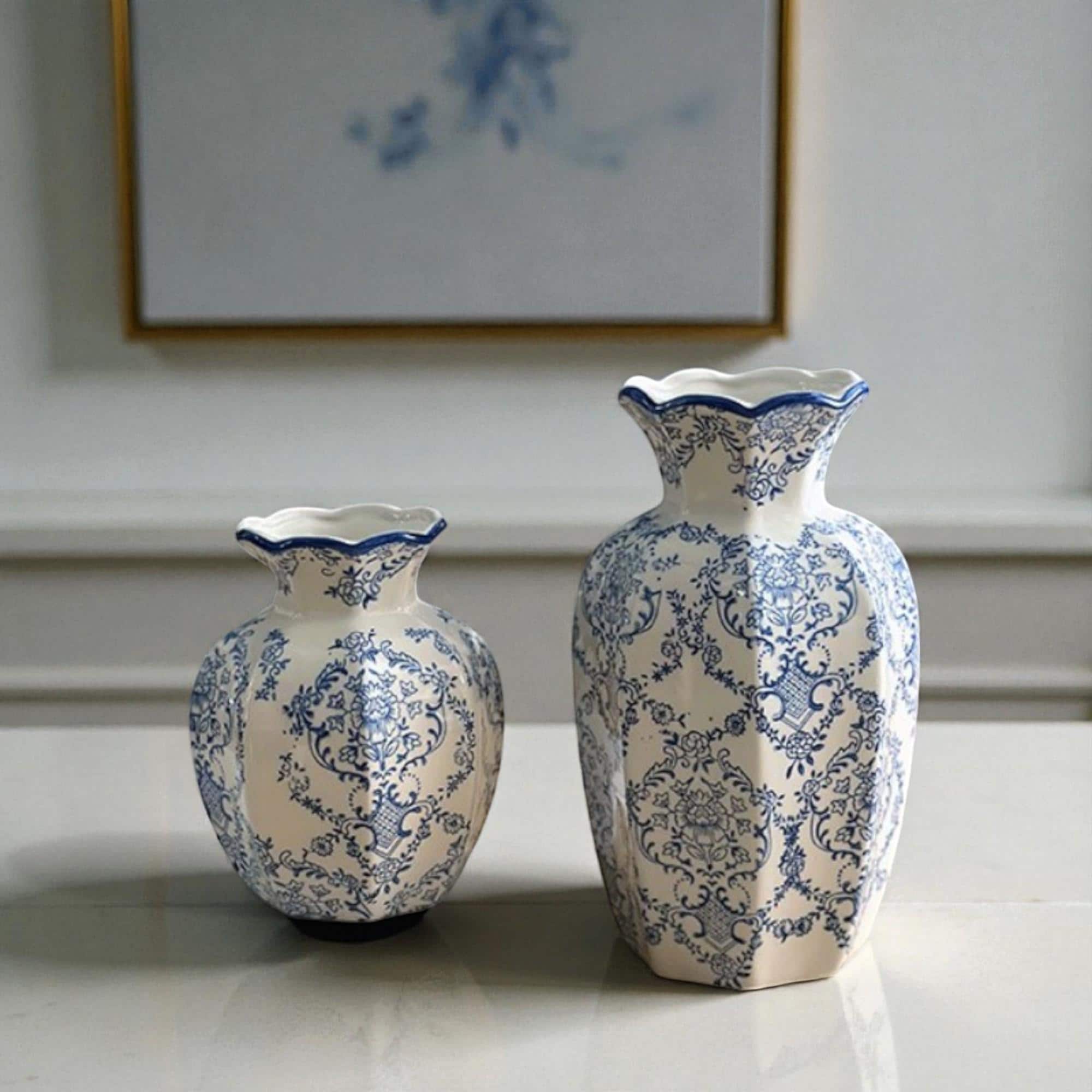 Perline Di Porcellana Bianca Da 5 A 14 Mm, 1 Filo Da 83 Cm (G3868