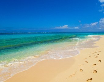 Footprints in the sand Photograph 8x10