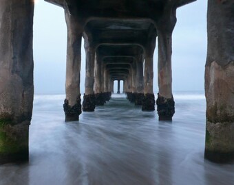 Sunrise Under the Pier Photo 8x10