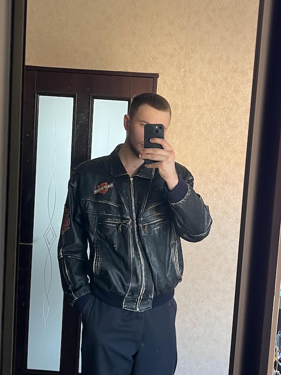 Rare 80s Vintage Harley Davidson Faded Distressed Punk Willie G
