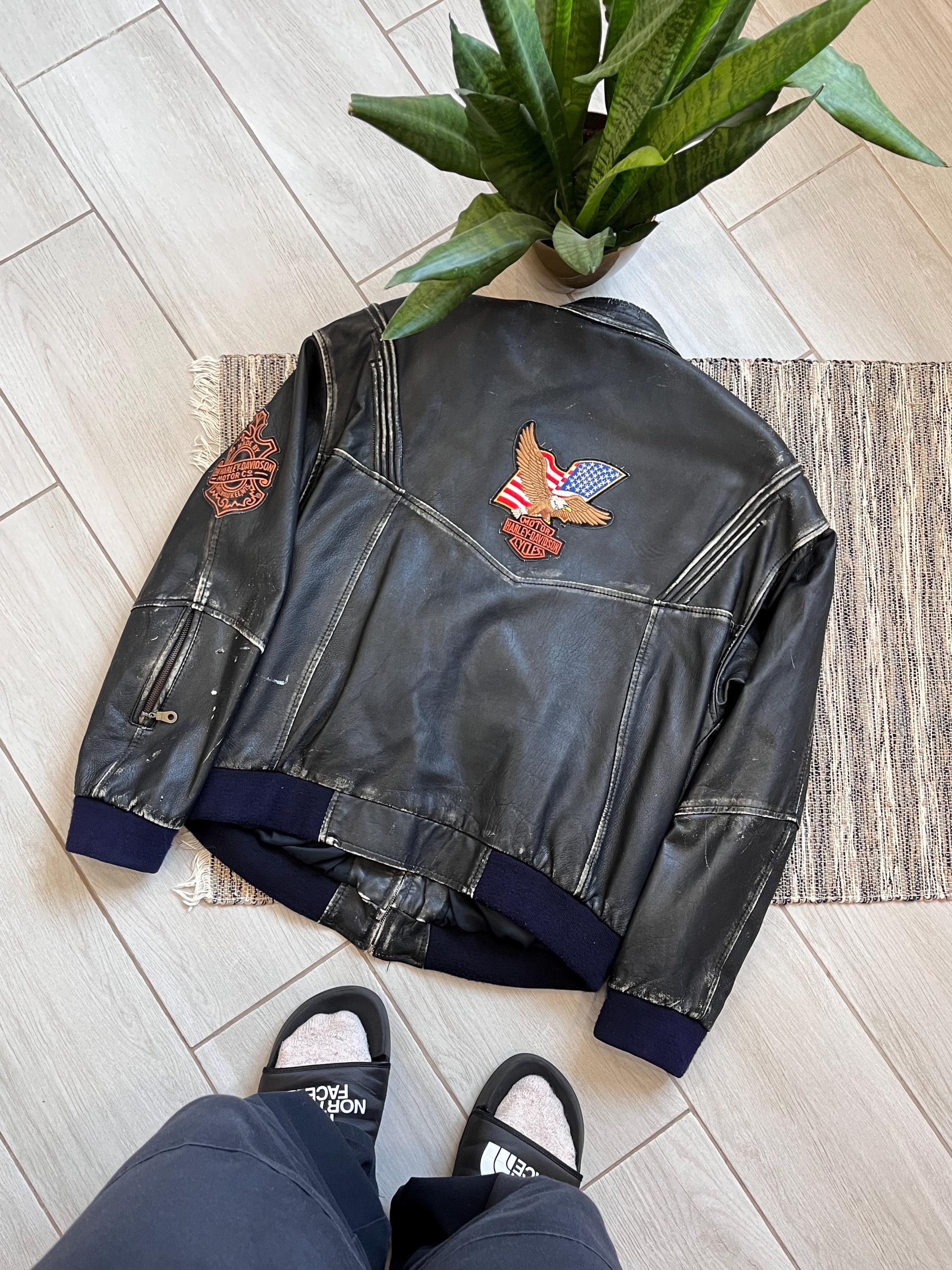 Rare 80s Vintage Harley Davidson Faded Distressed Punk Willie G