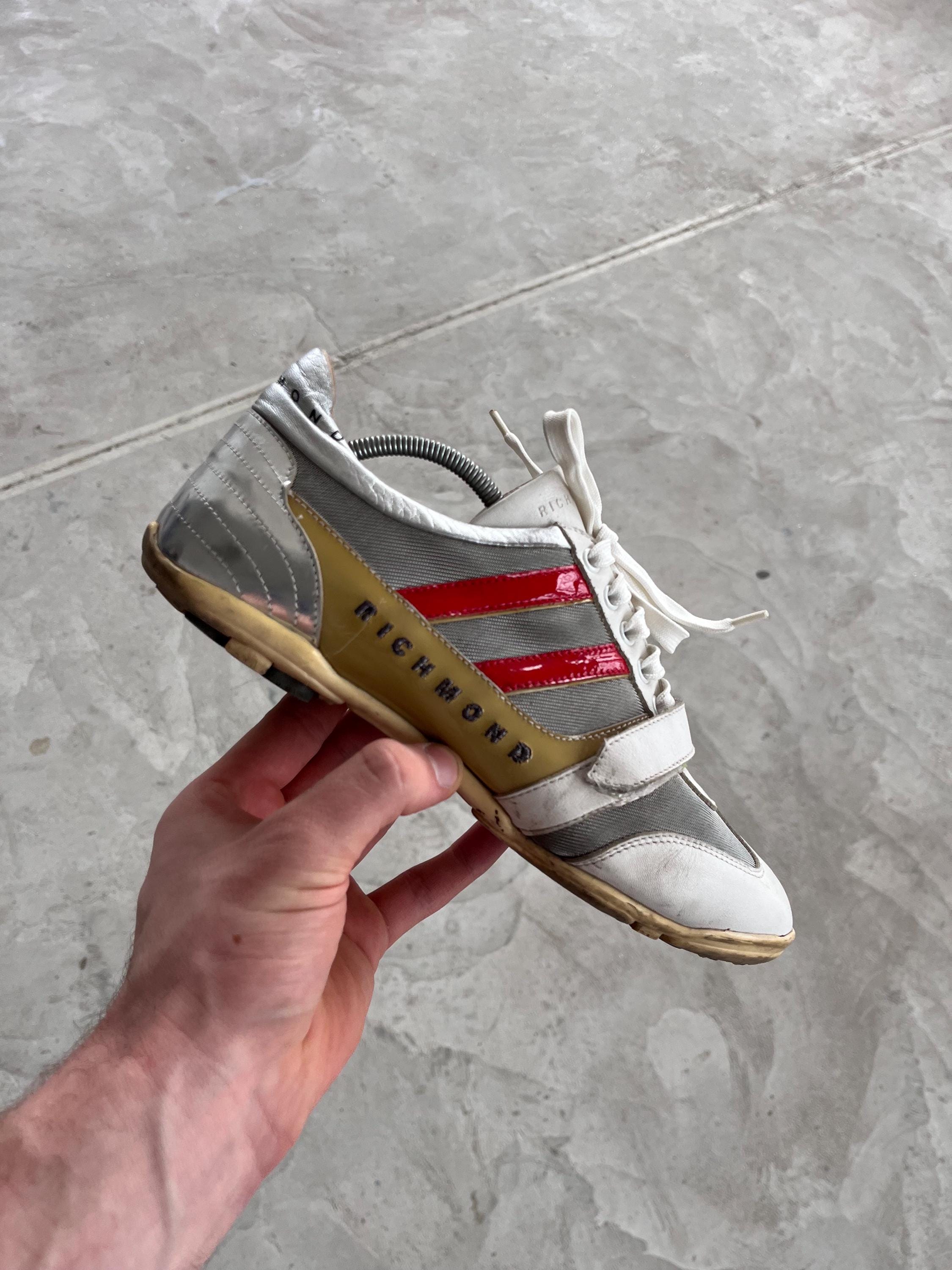 Vintage 00s Richmond Sneakers White Sk8 Low Leather Sneakers
