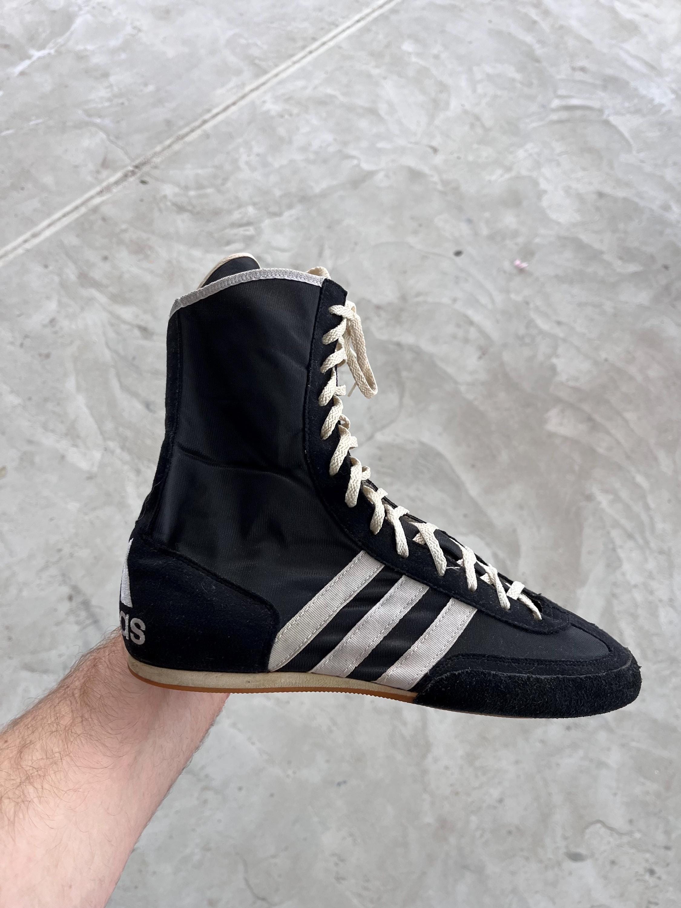 90s Vintage Adidas High Boxing Balck Lightweight Avantgarde  display picture 2