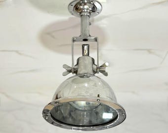 Handgefertigte Aluminium Decken-Wandleuchte | Industrie Pendelleuchte | Vintage Metall Beleuchtungskörper | Wohndekor