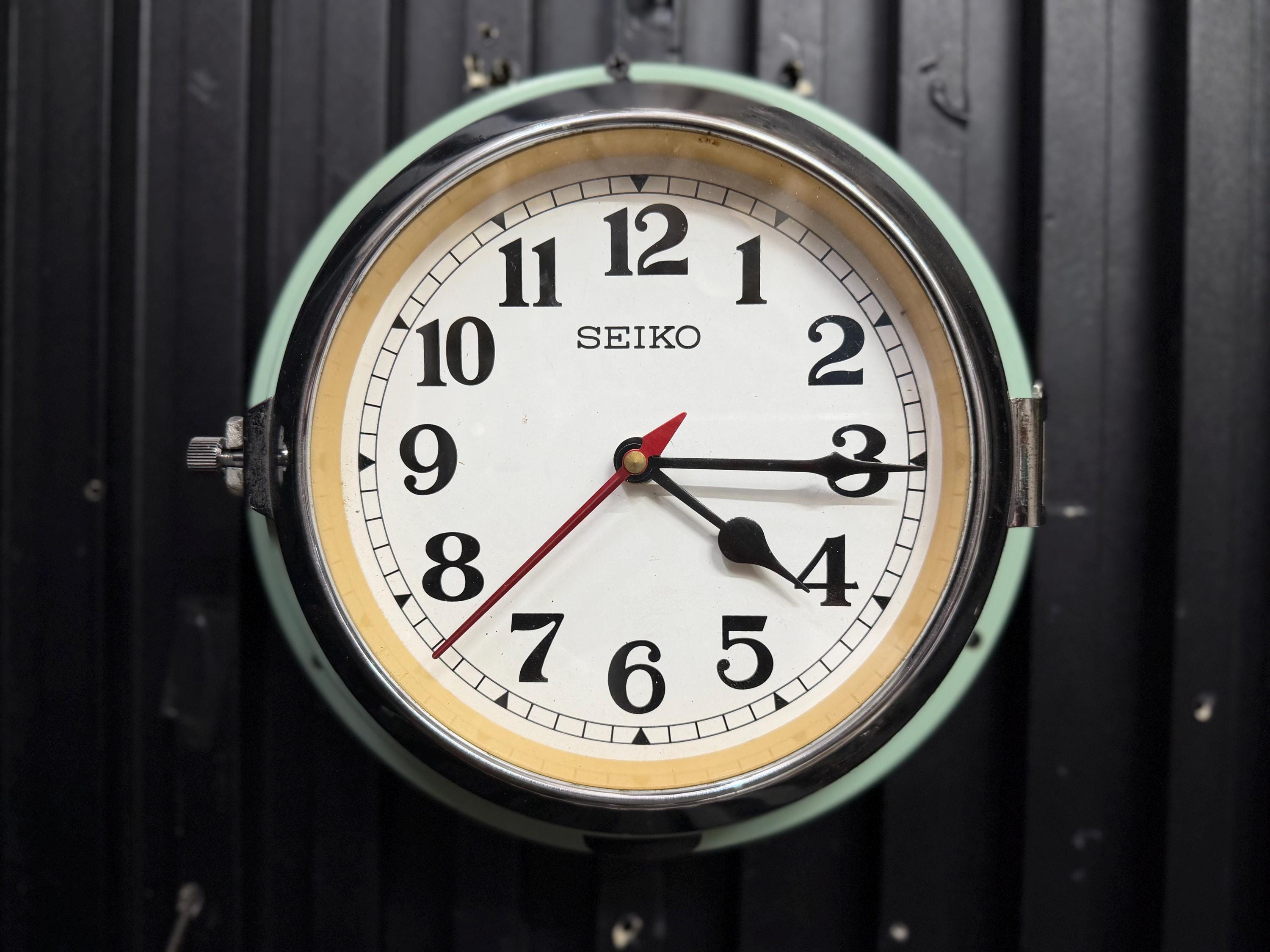 Seiko vintage wall clock - Etsy 日本