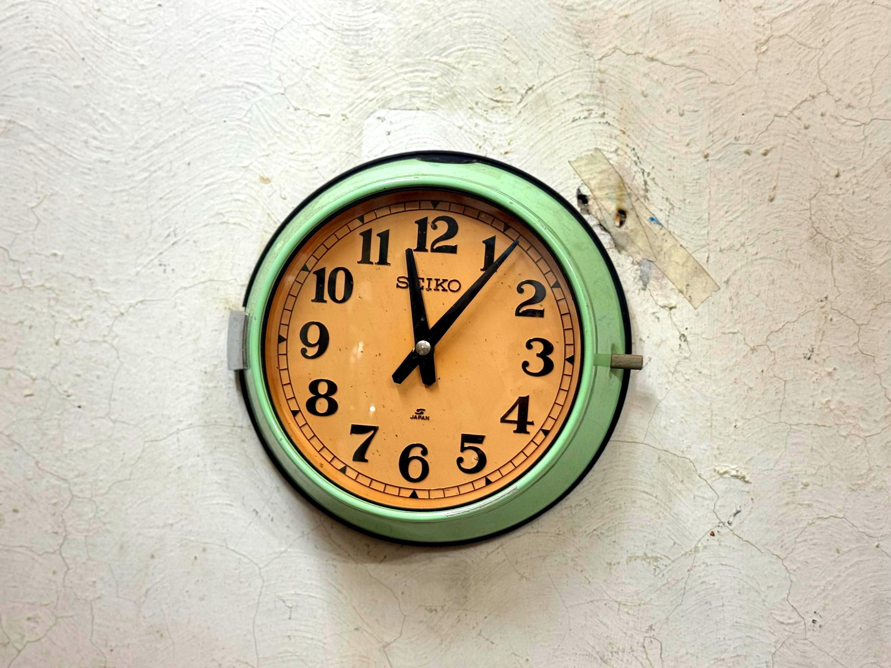 Wall clock vintage seiko - Etsy 日本