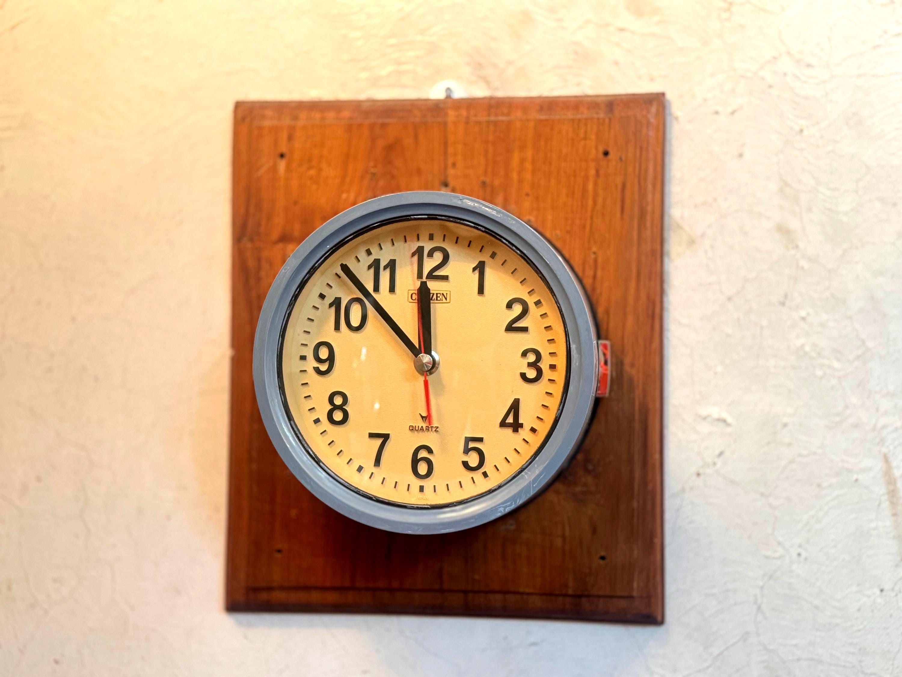 Citizen wall clock japan - Etsy 日本