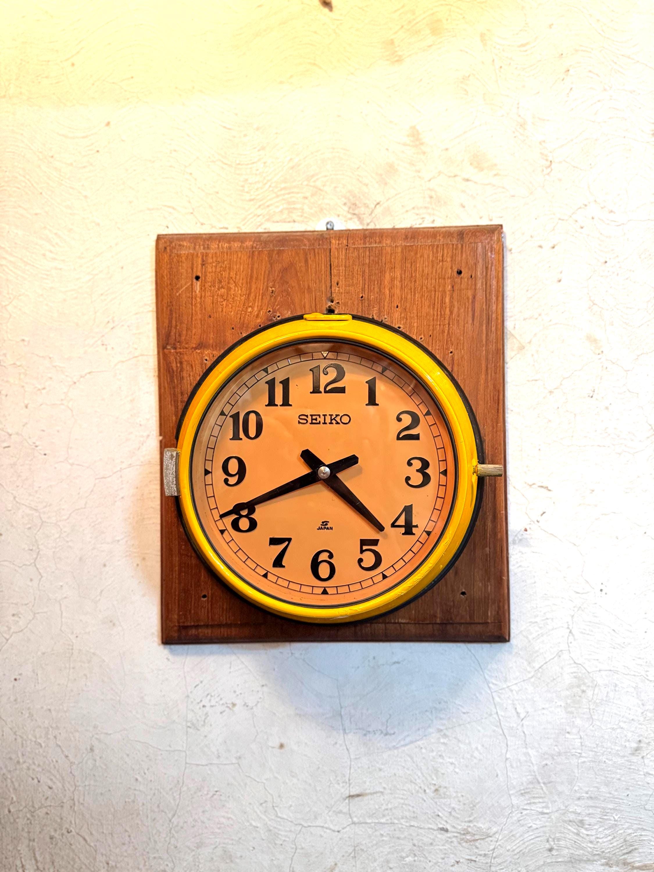 Seiko japan wall clock - Etsy 日本