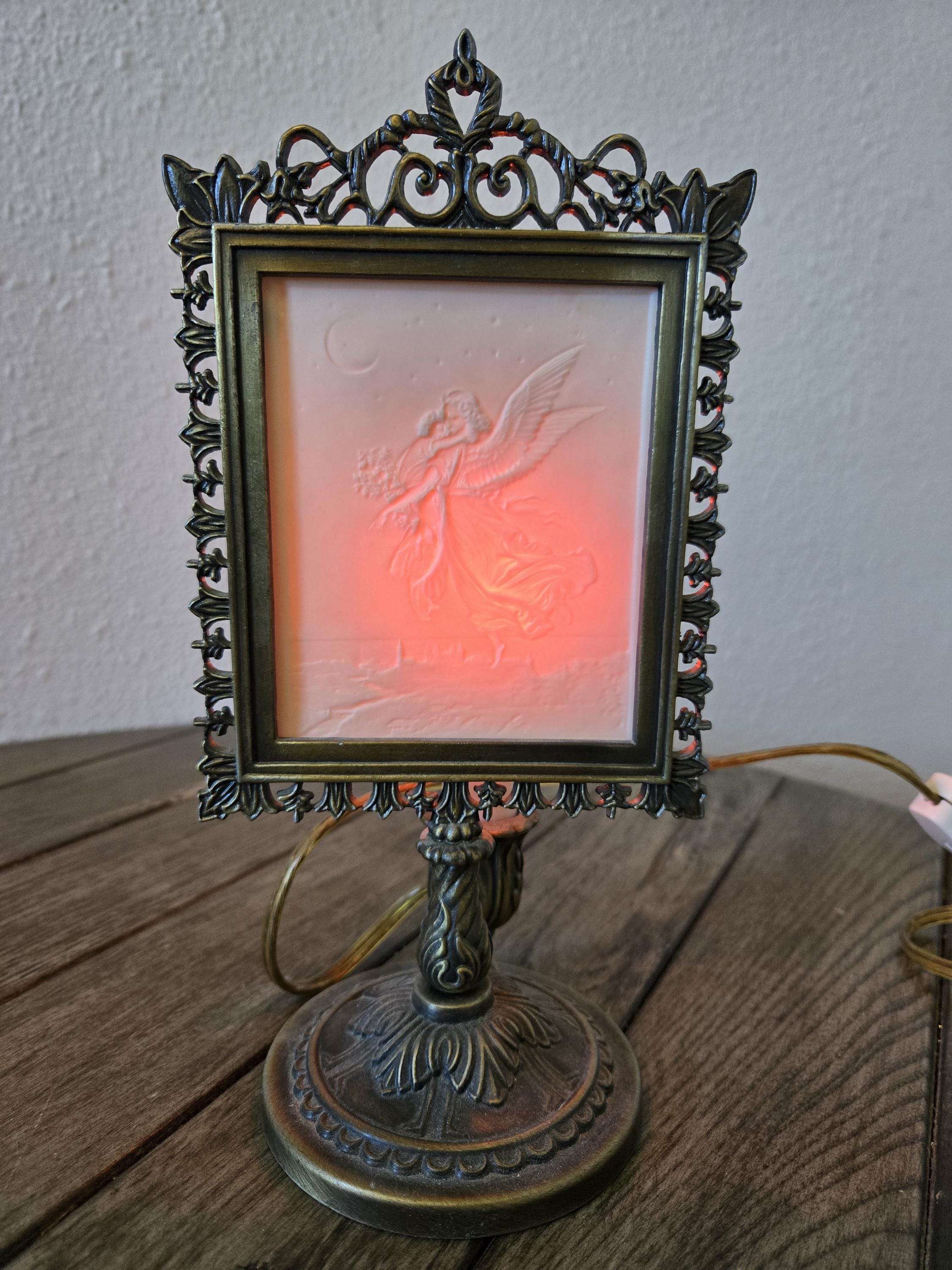 Antique angel lamp - Etsy 日本