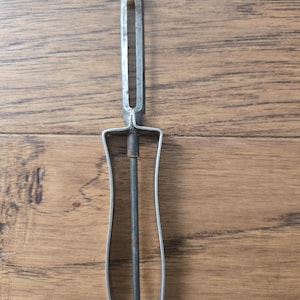 Vintage Ekco Nee Action Flytande Blad Rostfritt Stål Metall Potatis Grönsaksfruktskalare Retro Köksredskap