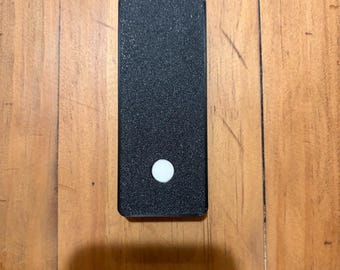 Standalone Touch ID Button for Mac – USB-C Wired, Vertical Black Design