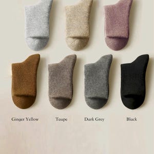 Sokken van merinowol | Ultrawarme winterpantoffelsokken | Casual sokken voor dames