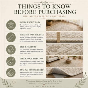 Beige Geometric Area Rug, Modern High Low Carpet, Washable Non Slip Soft Floor Mat For Living Room Bedroom Decor Bild 10