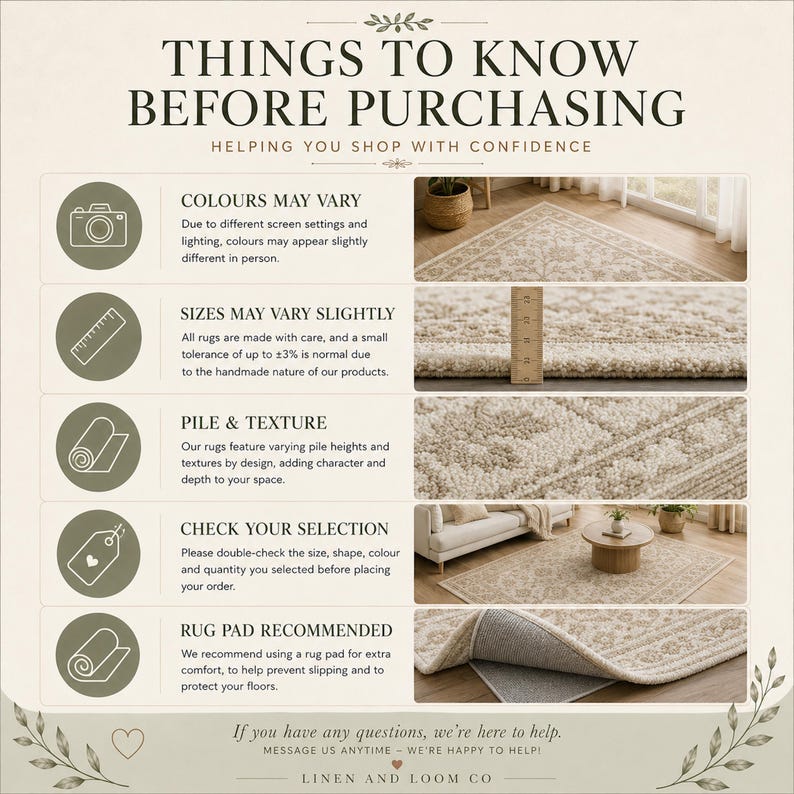 Beige Geometric Area Rug, Modern High Low Carpet, Washable Non Slip Soft Floor Mat For Living Room Bedroom Decor Bild 10
