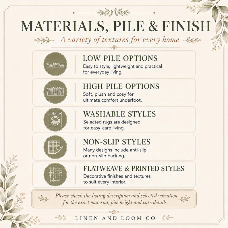 Beige Geometric Area Rug, Modern High Low Carpet, Washable Non Slip Soft Floor Mat For Living Room Bedroom Decor Bild 7