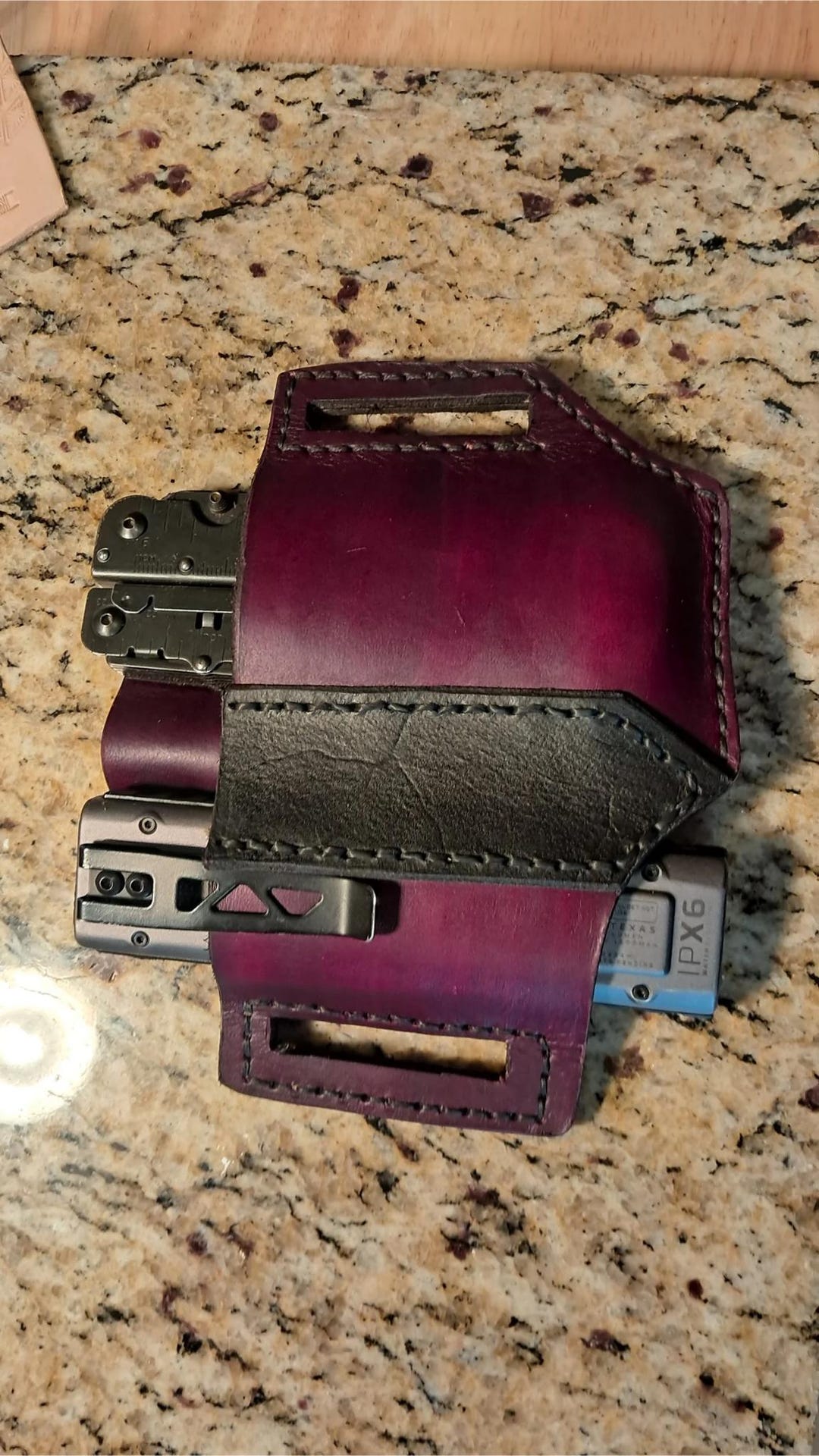 Handmade Leather EDC Sheath – Custom Everyday Carry Organizer - Etsy