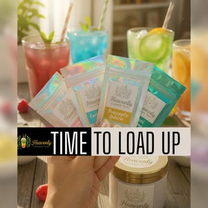 30 Full Size Loaded Tea to Go at Home ( ZERO Sugar ) Fills 32 Oz | Keto ...
