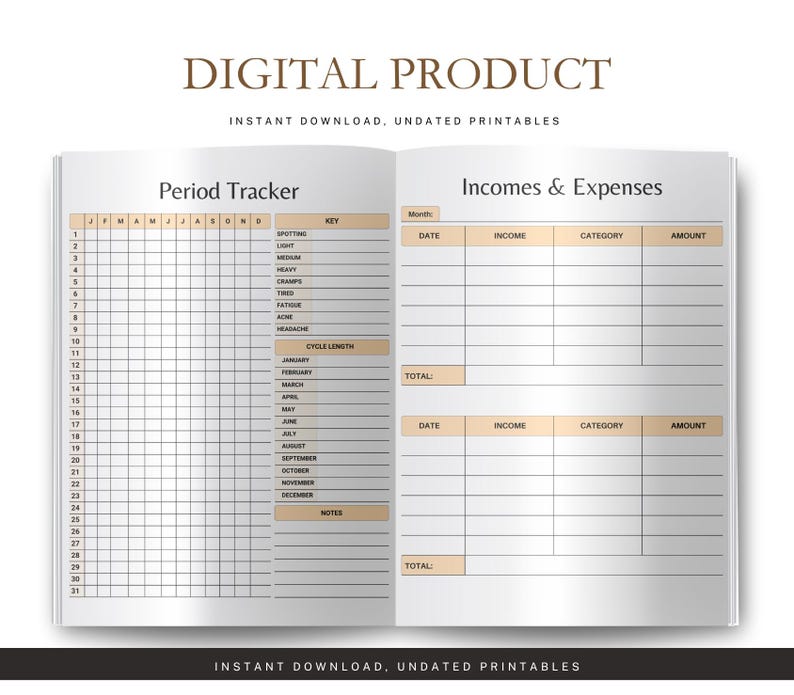 Busy Mom Planner Daily Weekly Planner Family Organizer Meal Planning ...
