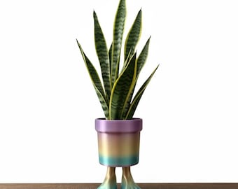 3D Printed “Big Foot” Planter
