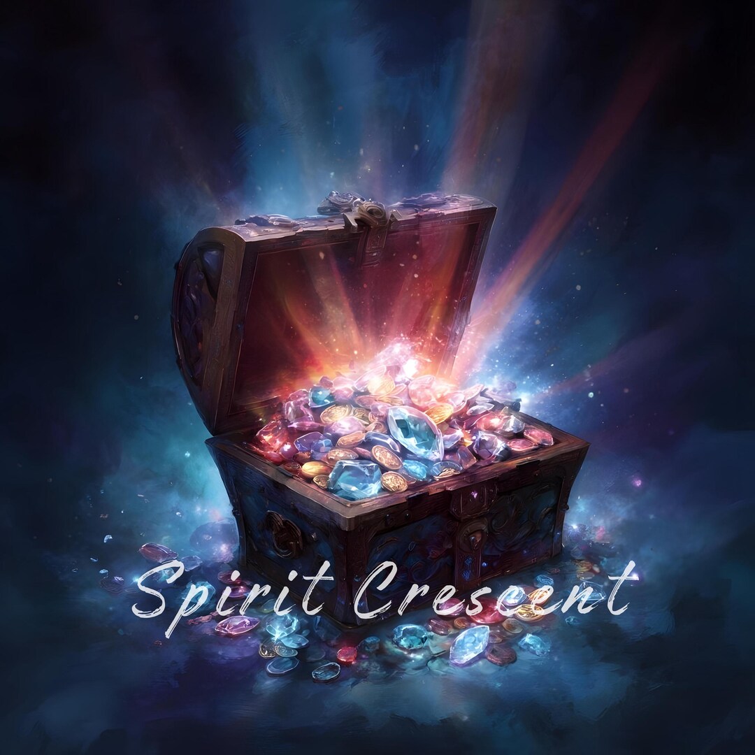 Celestial Treasure Chest Astral Offering Digital Gift for Spirit ...