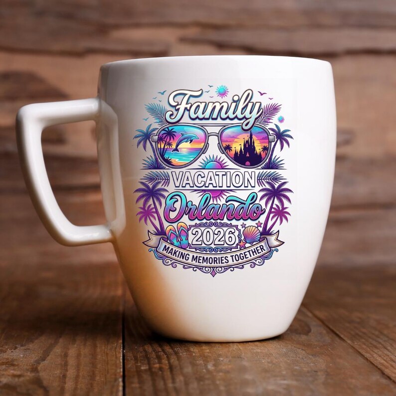 Family Vacation 2026 PNG, Matching Family Trip Shirt Design (digital ...