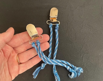 Tzitzit Tassels Clip-On For Women, Dresses, Beltloops, Pockets, Shirts