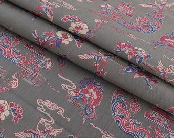 145cm Width Soft Comfortable Clothing Custom Jacquard Brocade Fabric(Sold By Yard)