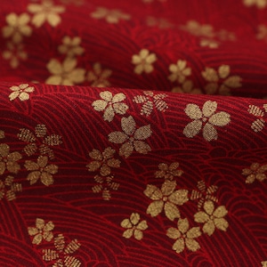 4 Colors Cherry Blossom Reactive Printing Bronzing Cotton Cloth Fashion Fashion Design Custom Cloth/sold by yard