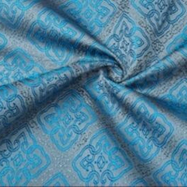 6Colors Ethnic Diamond Brocade Mongolian Tibetan Robe Clothing Fabric Jacquard  Tibetan Satin Sold By The Yard,Sewing Green Blue Maroon