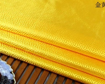 Maze Brocade Fabric: Modern Polyester Upholstery, Sewing & Stage - By The Yard