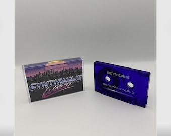 Synthwave World 8bit Chiptune Cassette Tape