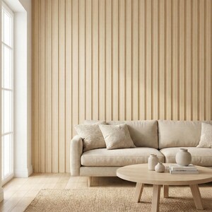 HAUS | Decorative WPC Boards | Elegance, Durability and Modern Wall Design, Residential and Commercial Use, 114" x 6" | Wall panel