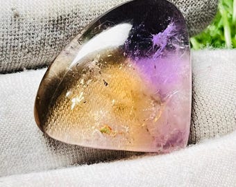 Natürliche Ametrin Cabochon Edelstein, 40 Karat, Schmuck machen